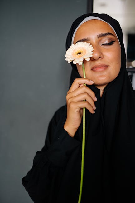 Smiling person enjoying a moment of calm during meditation